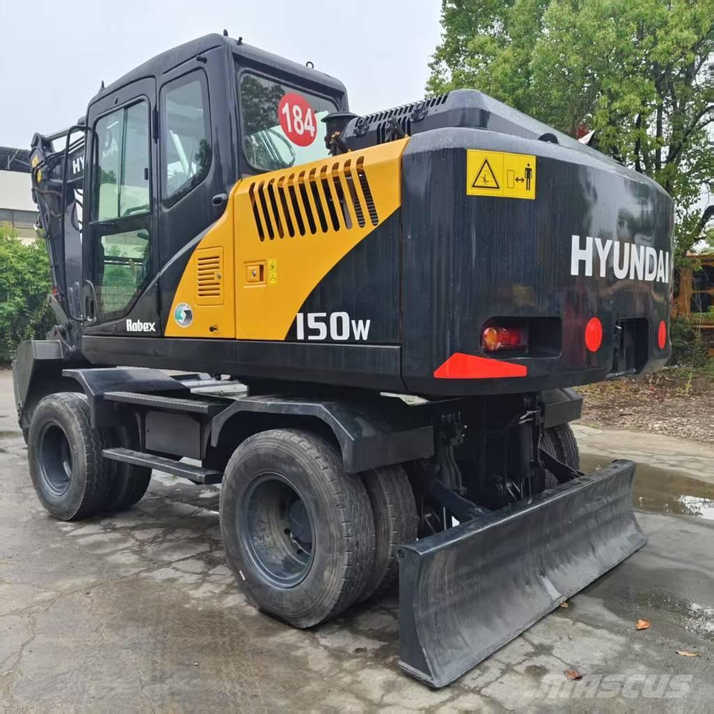 Hyundai R 150 W Kolesové rýpadlá