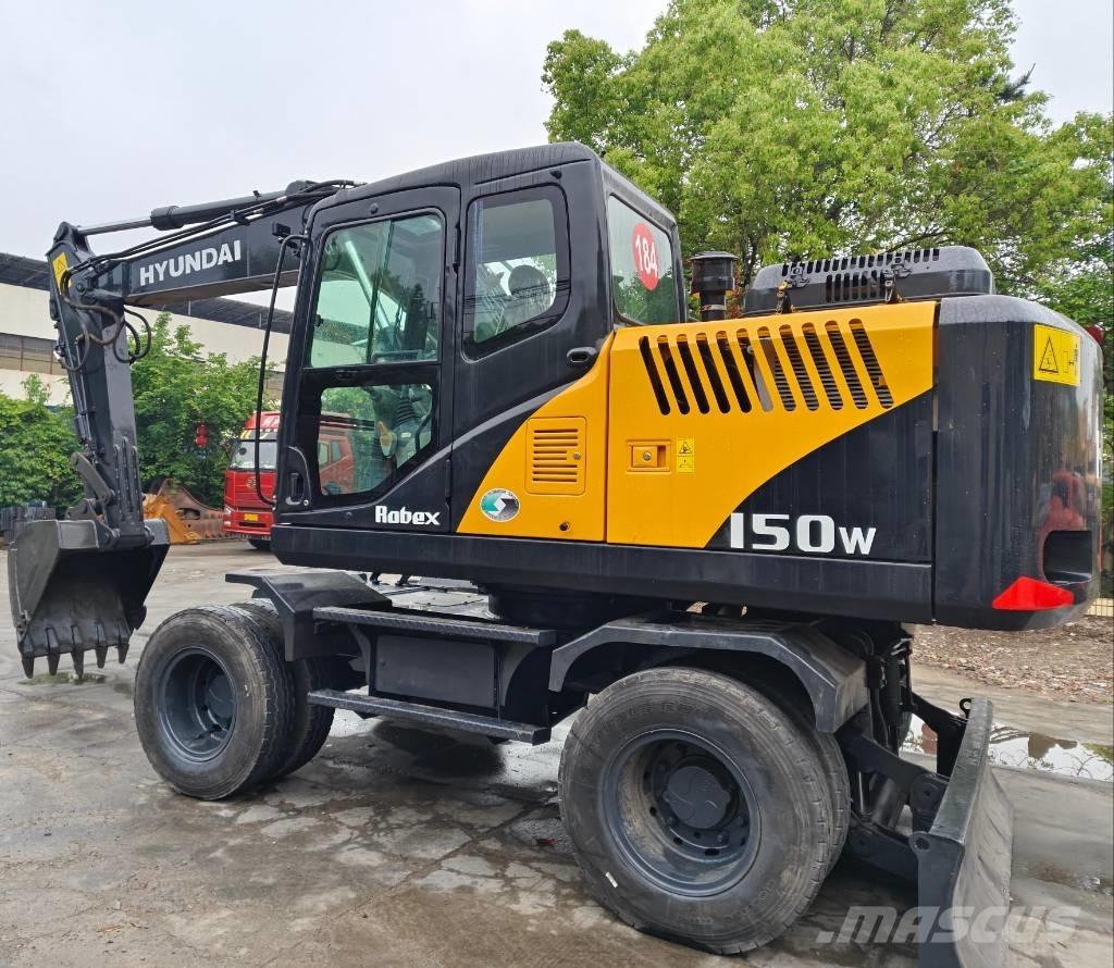 Hyundai R 150 W Kolesové rýpadlá