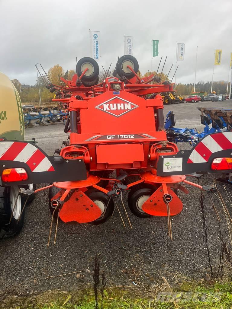 Kuhn GF 17012 Obracače a zhrabovače sena