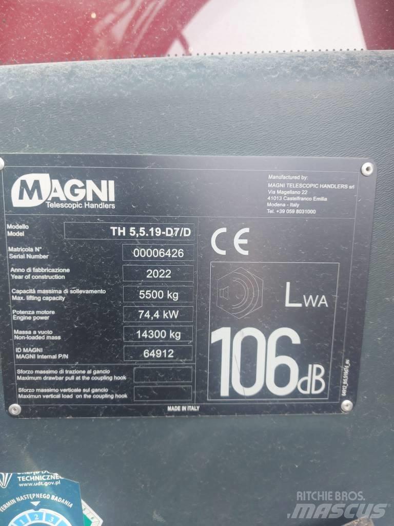 Magni TH 5.5 19 P Teleskopické manipulátory