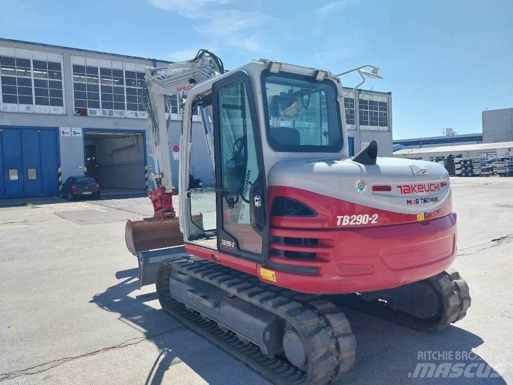 Takeuchi TB290-2 Midi rýpadlá 7 t - 12 t