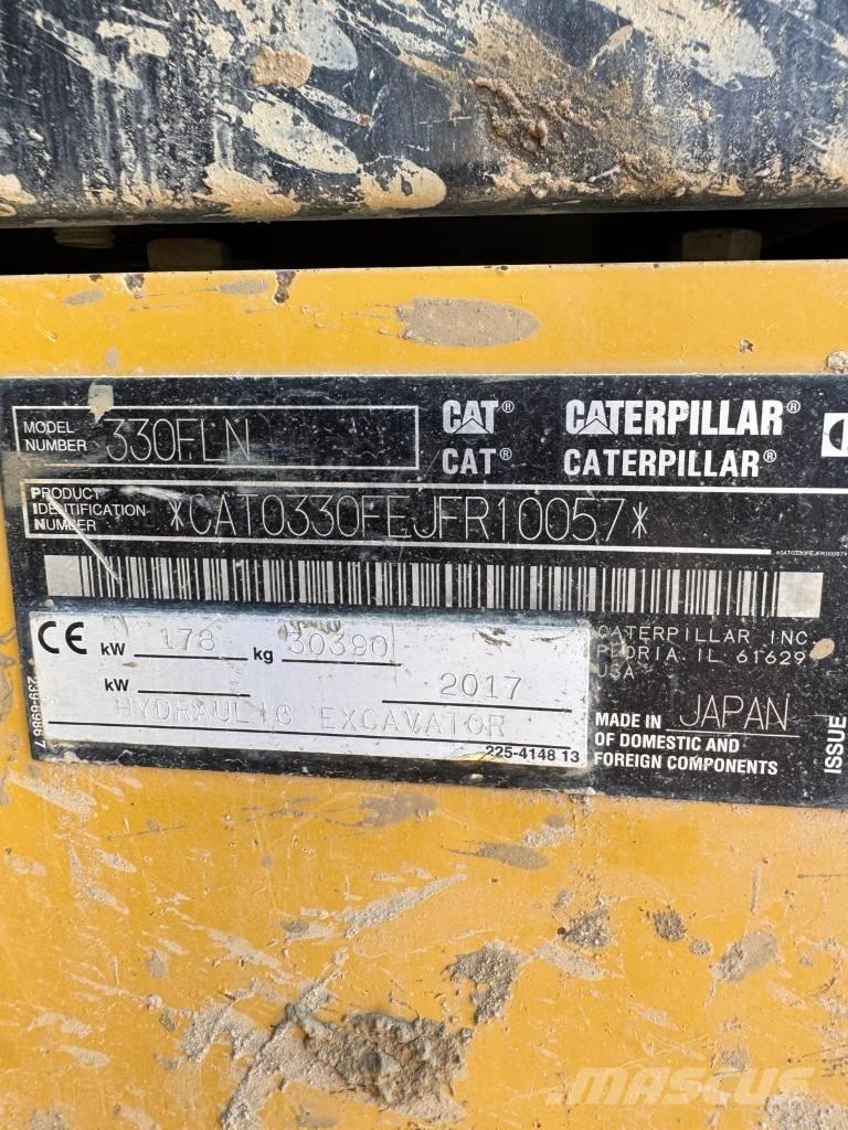 CAT 330 FLN Pásové rýpadlá
