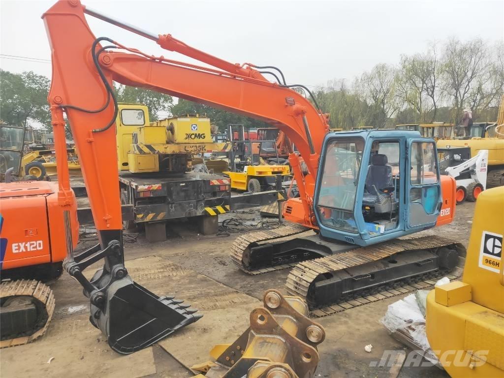 Hitachi EX120 Midi rýpadlá 7 t - 12 t