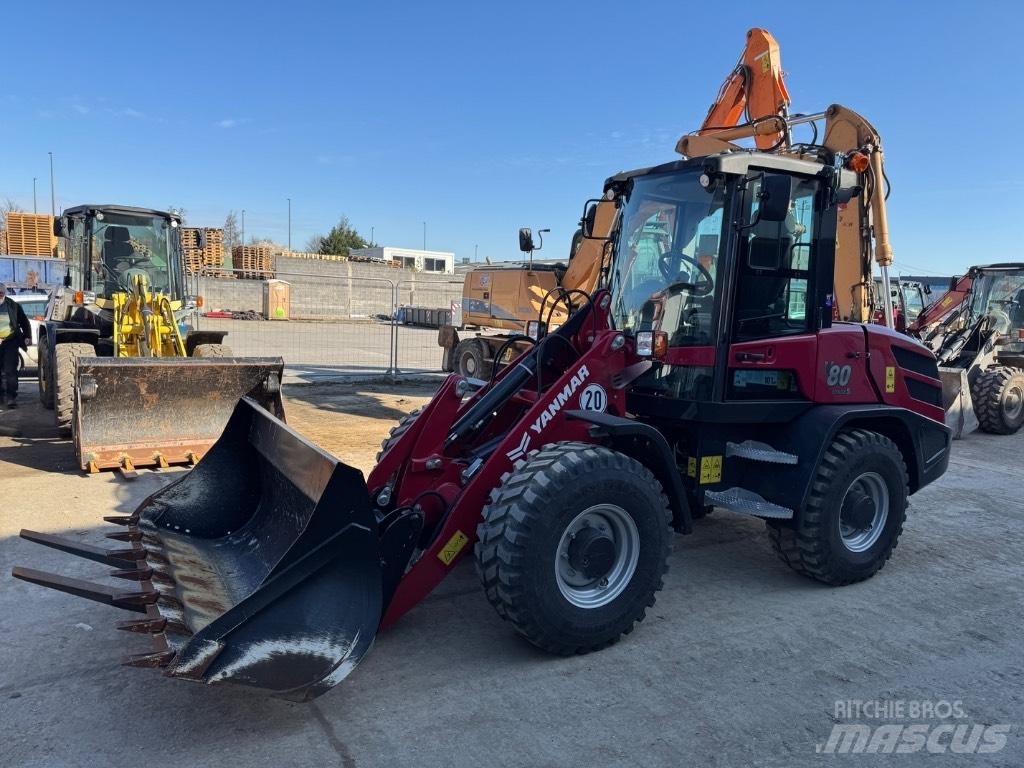 Yanmar V80 (02162) Kolesové nakladače