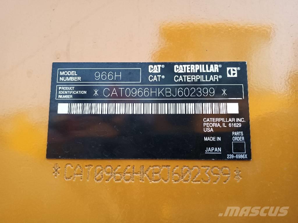 CAT 966 H Kolesové nakladače