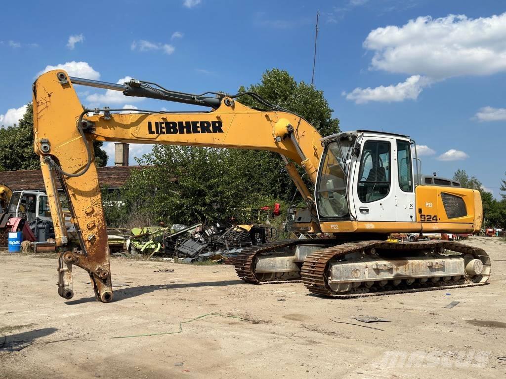 Liebherr R 924 C Pásové rýpadlá