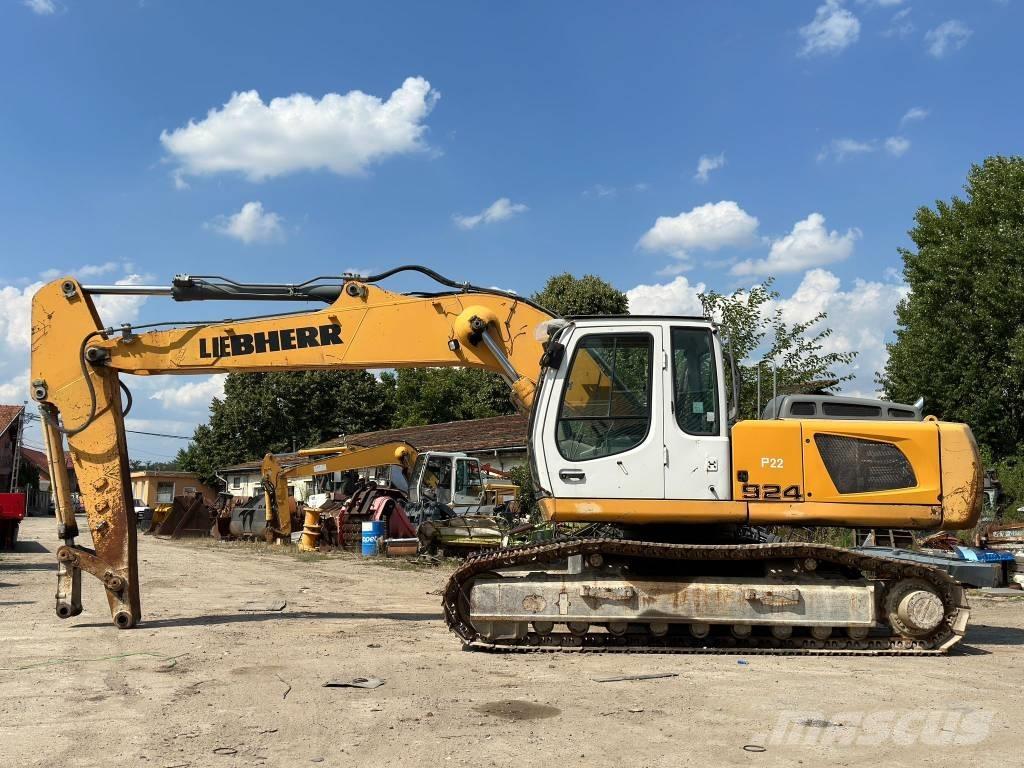 Liebherr R 924 C Pásové rýpadlá