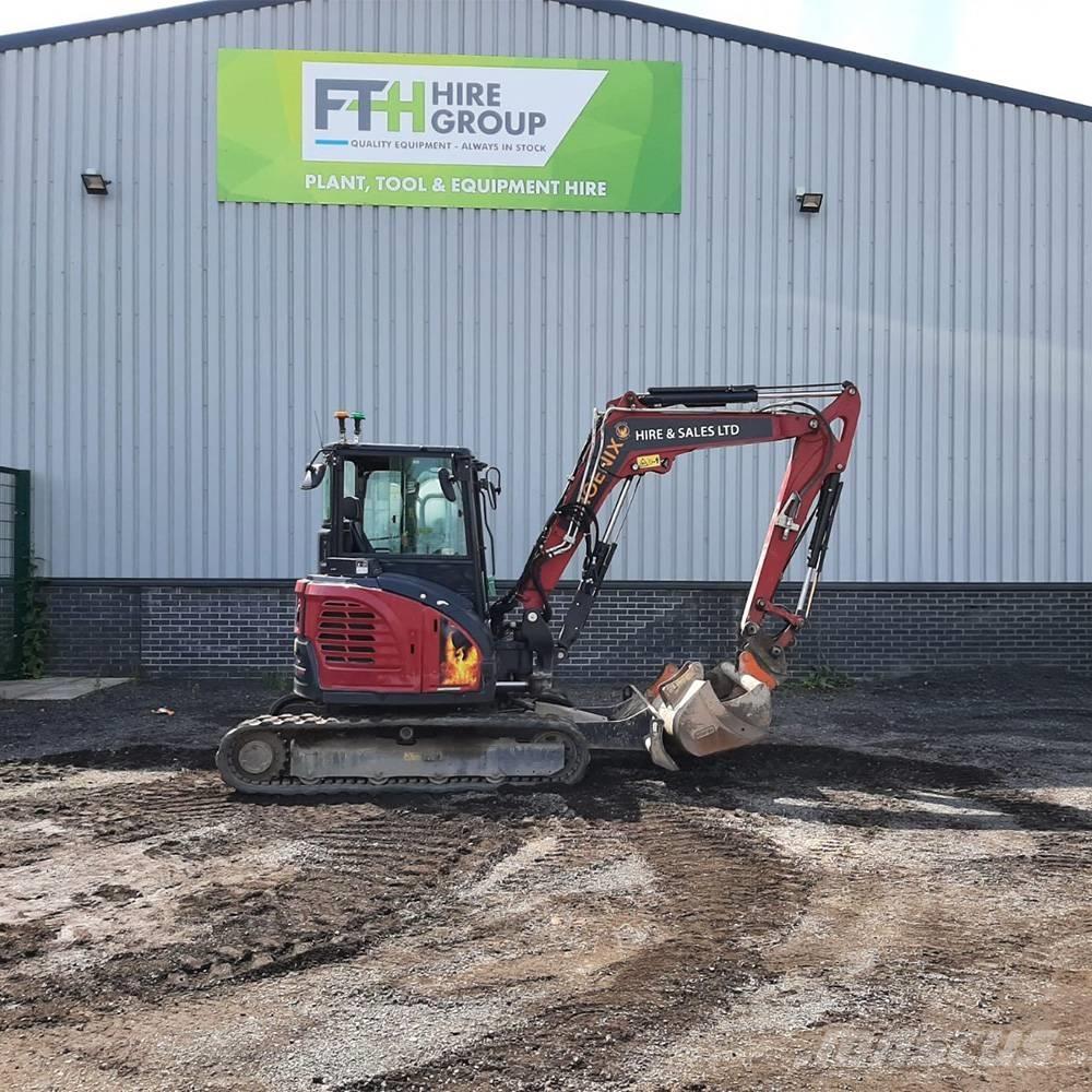 Yanmar Vio 50 Mini rýpadlá < 7t