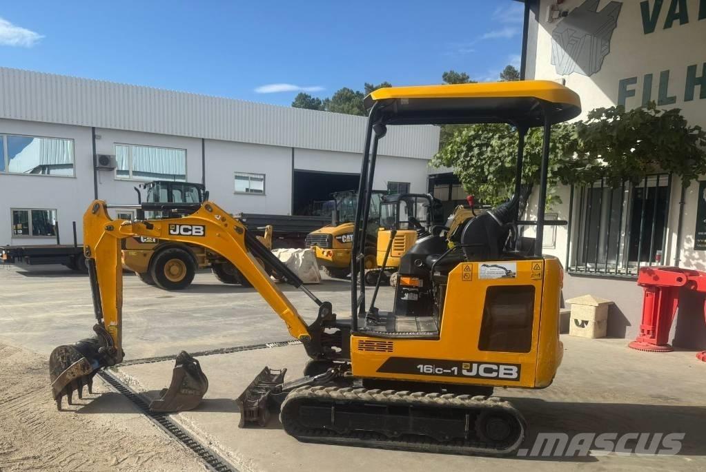 JCB 16 C-1 Mini rýpadlá < 7t