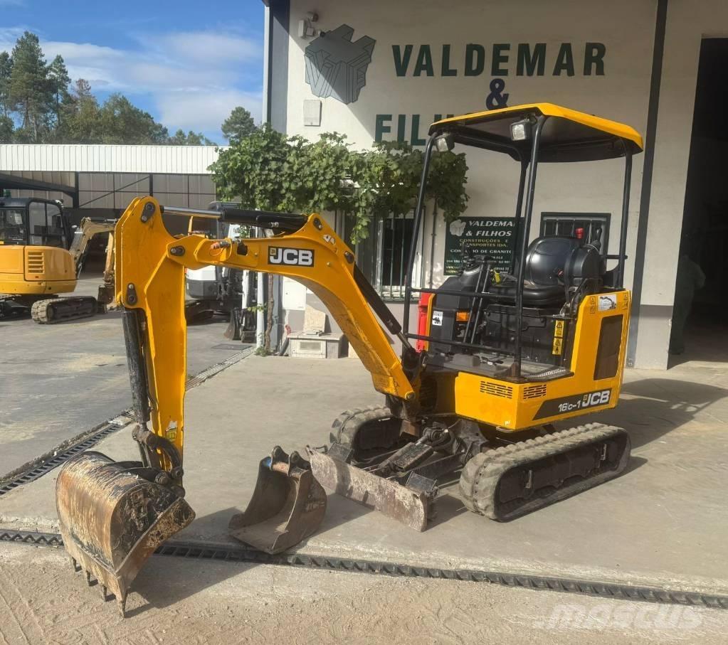 JCB 16 C-1 Mini rýpadlá < 7t