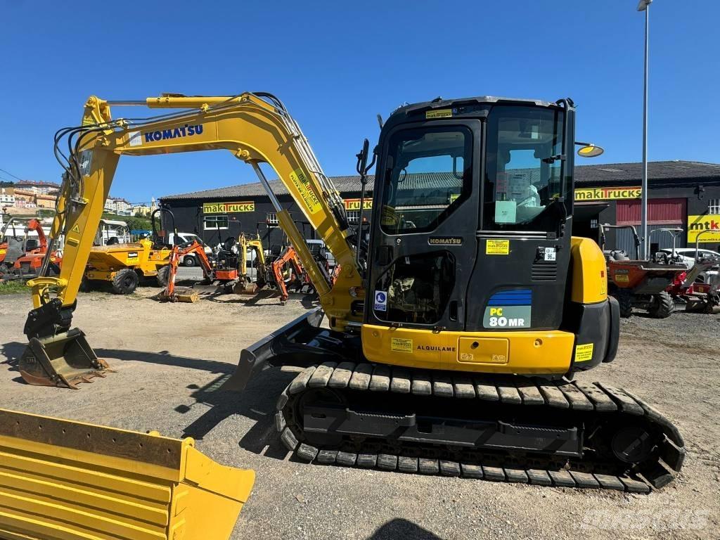 Komatsu PC 80 MR-3 Midi rýpadlá 7 t - 12 t