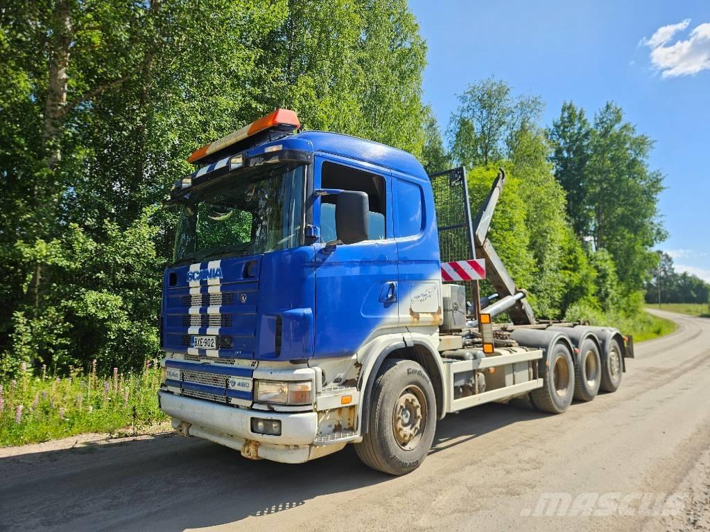 Scania 164 G 480 Hákový nosič kontajnerov