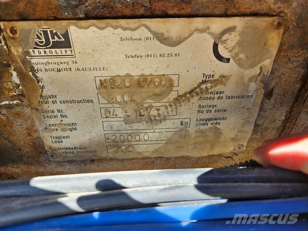 Scania 164 G 480 Hákový nosič kontajnerov