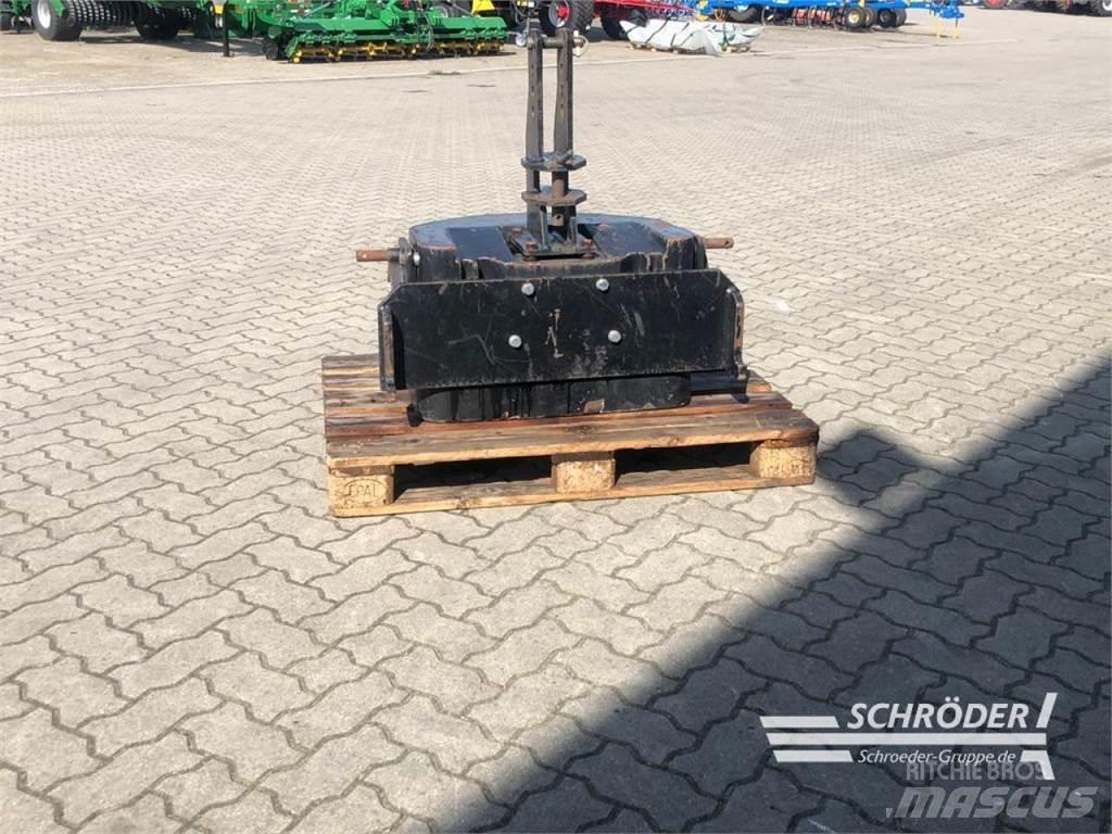  900KG GUSSGEWICHT Ďalšie príslušenstvo traktorov