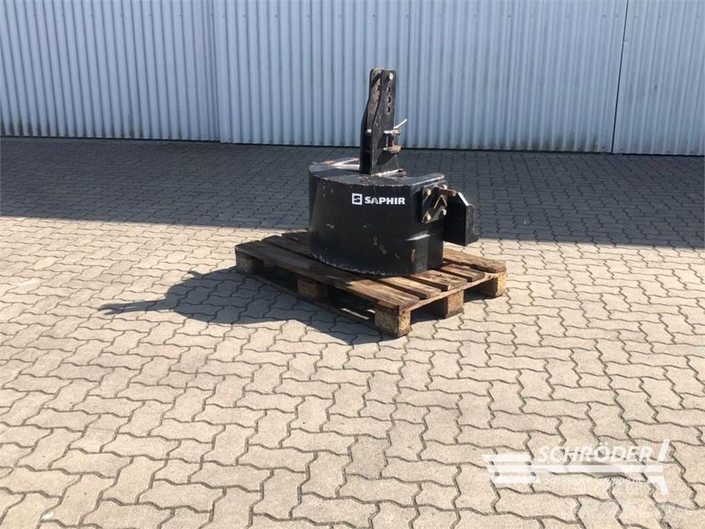  900KG GUSSGEWICHT Ďalšie príslušenstvo traktorov