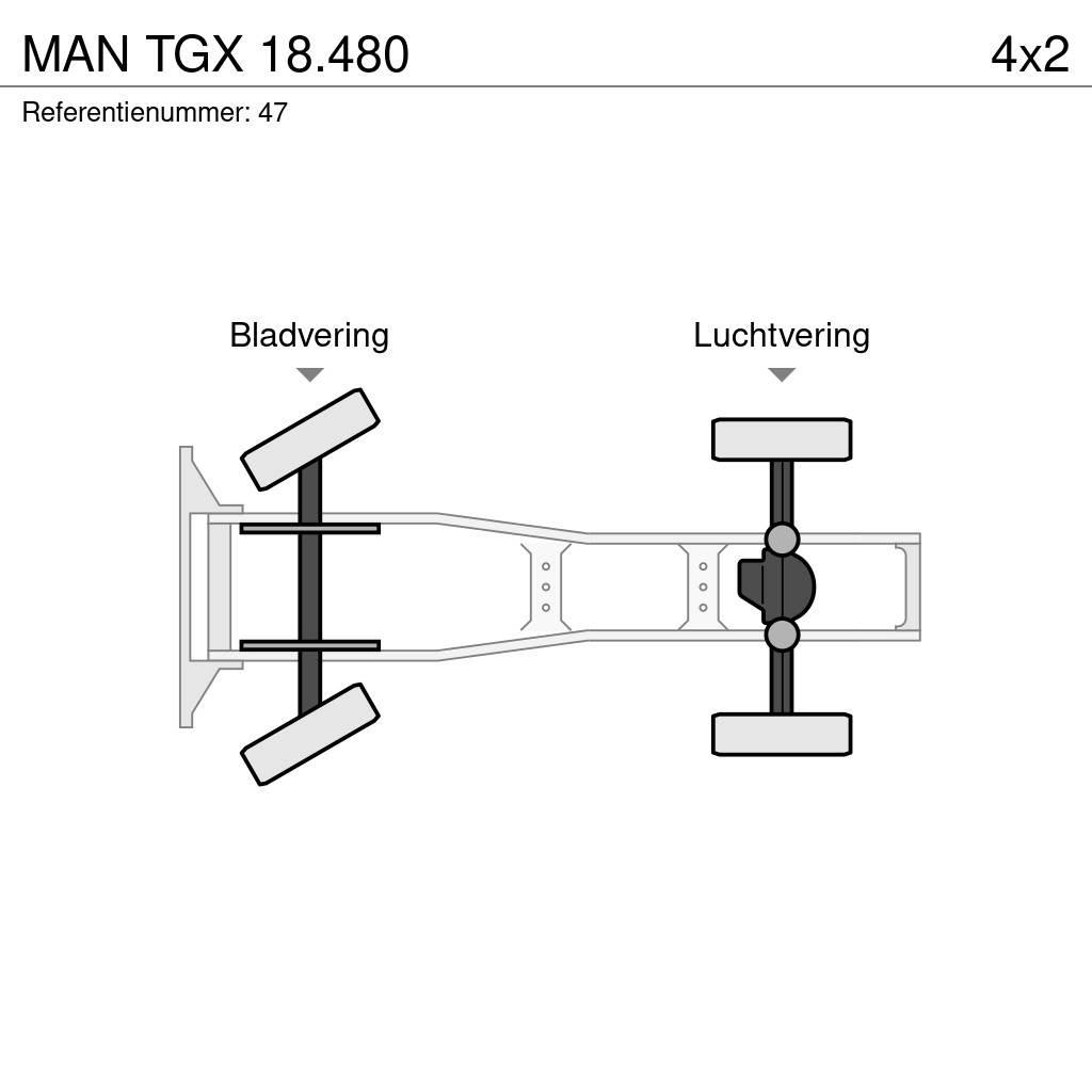 MAN TGX 18.480 Ťahače