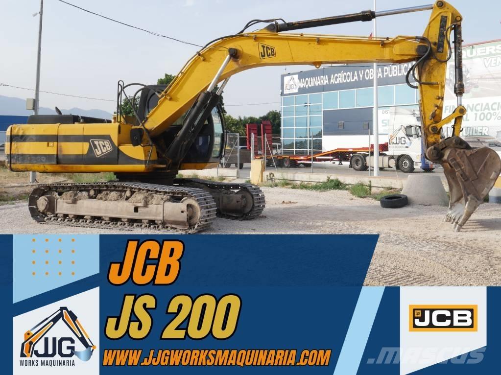 JCB JS 200 Pásové rýpadlá