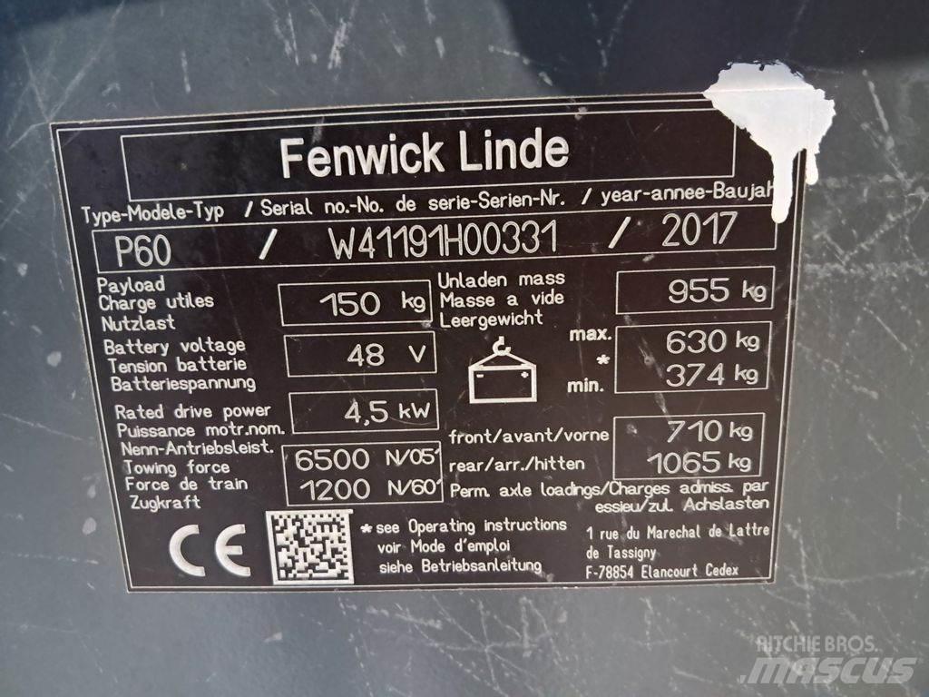 Linde P60 Ťahače
