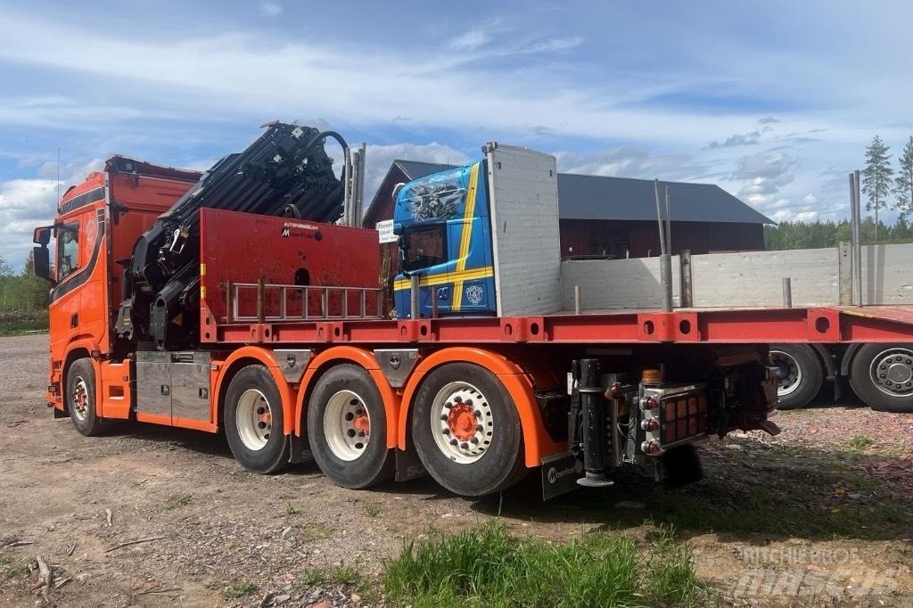 Scania R 500 Autožeriavy, hydraulické ruky