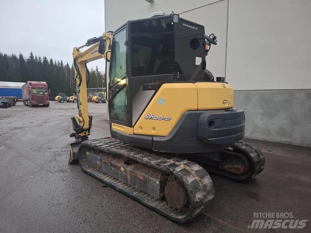 Yanmar SV 100-2A Midi rýpadlá 7 t - 12 t