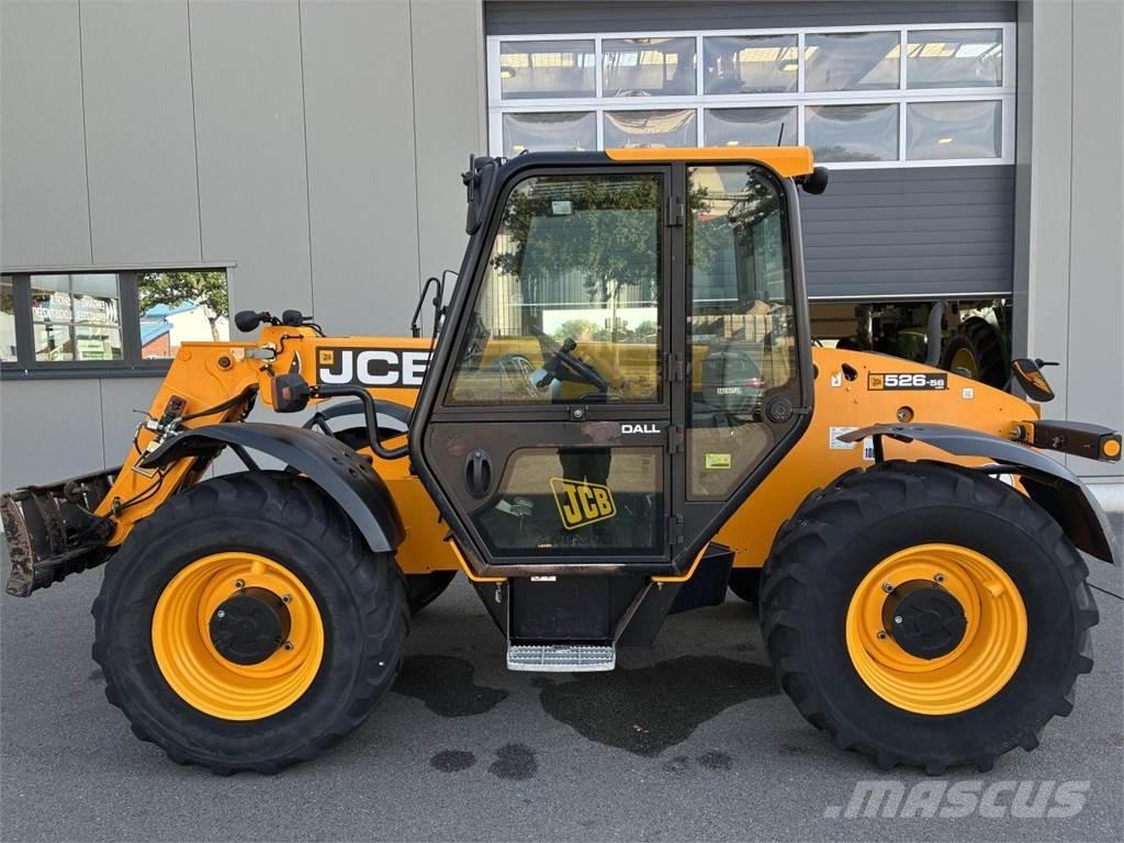 JCB 526-56 Teleskopické nakladače pre poľnohospodárstvo