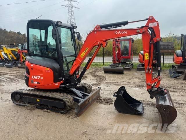 Kubota U 27-4 Mini rýpadlá < 7t