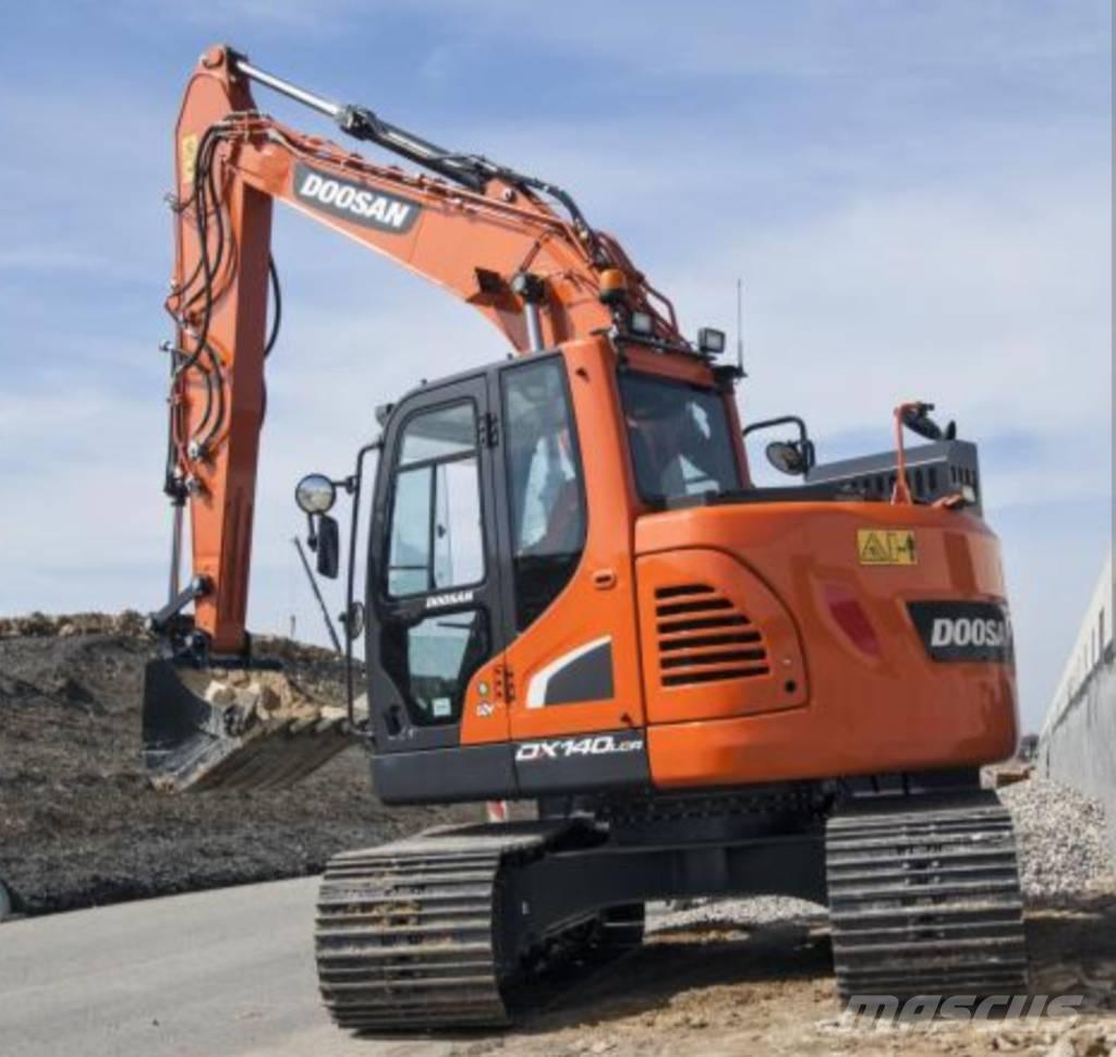 Doosan DX140 LCR-7 Pásové rýpadlá