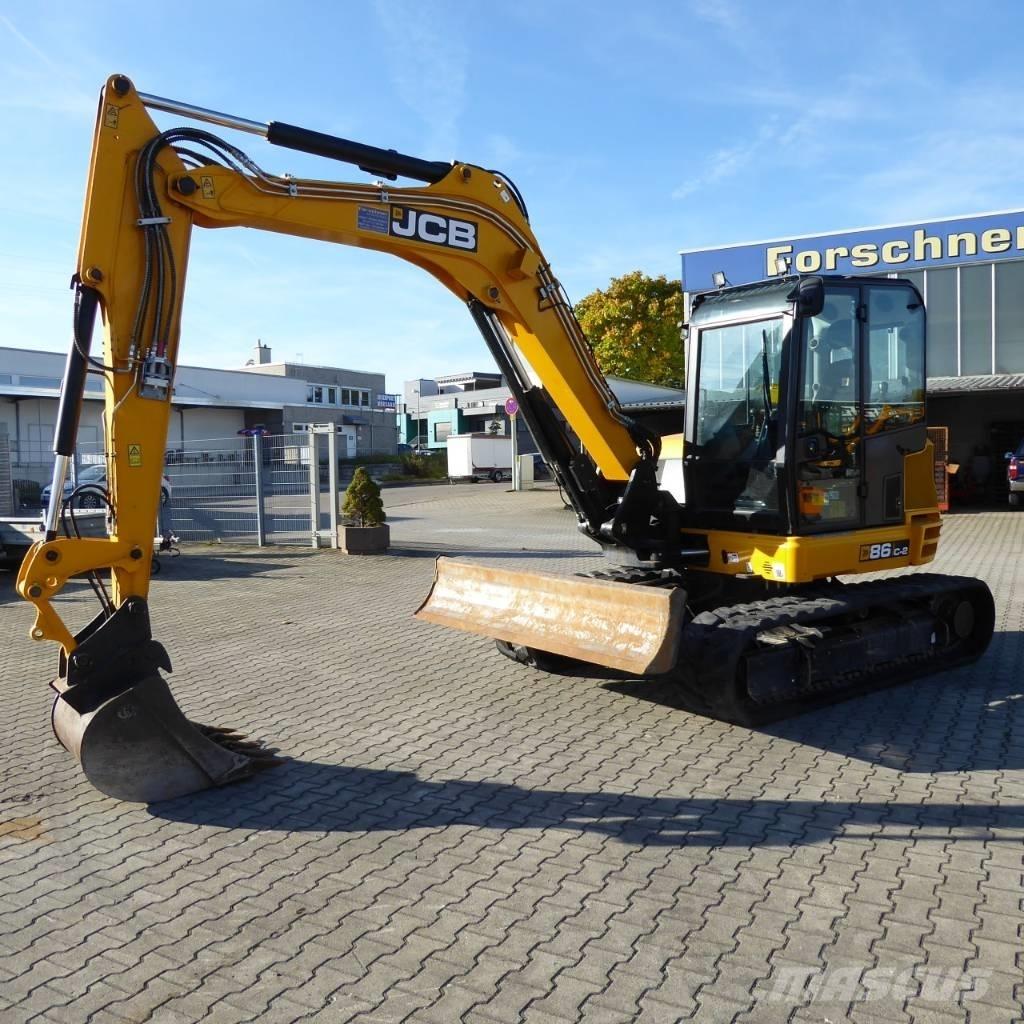 JCB 86C-2 Mono Midi rýpadlá 7 t - 12 t