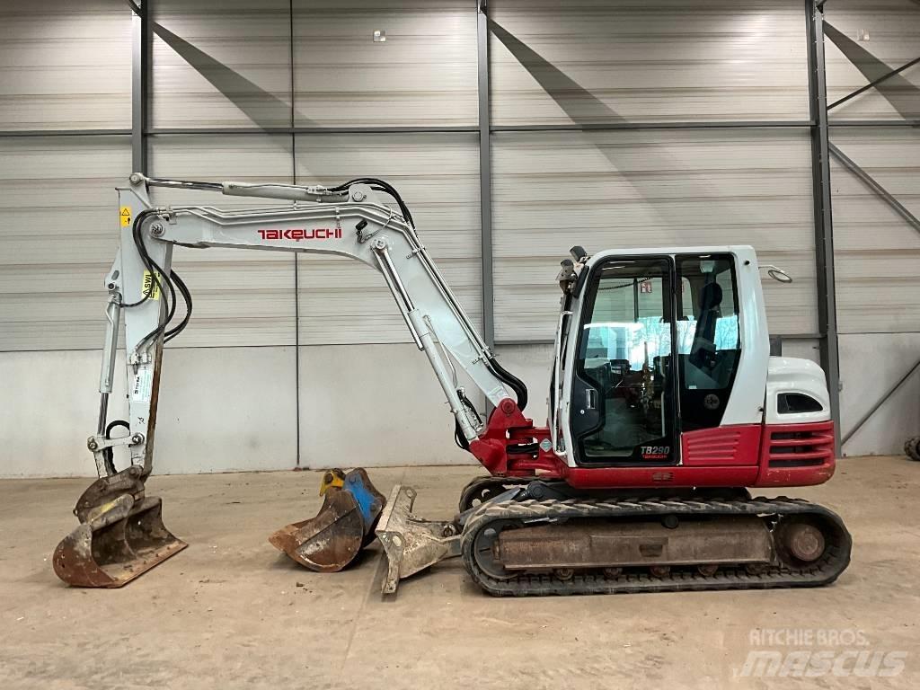 Takeuchi TB 290 Midi rýpadlá 7 t - 12 t