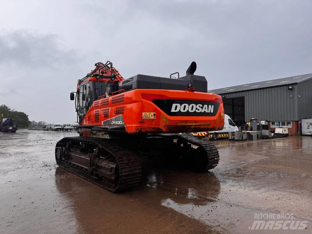 Doosan DX 530 LC-5 Pásové rýpadlá