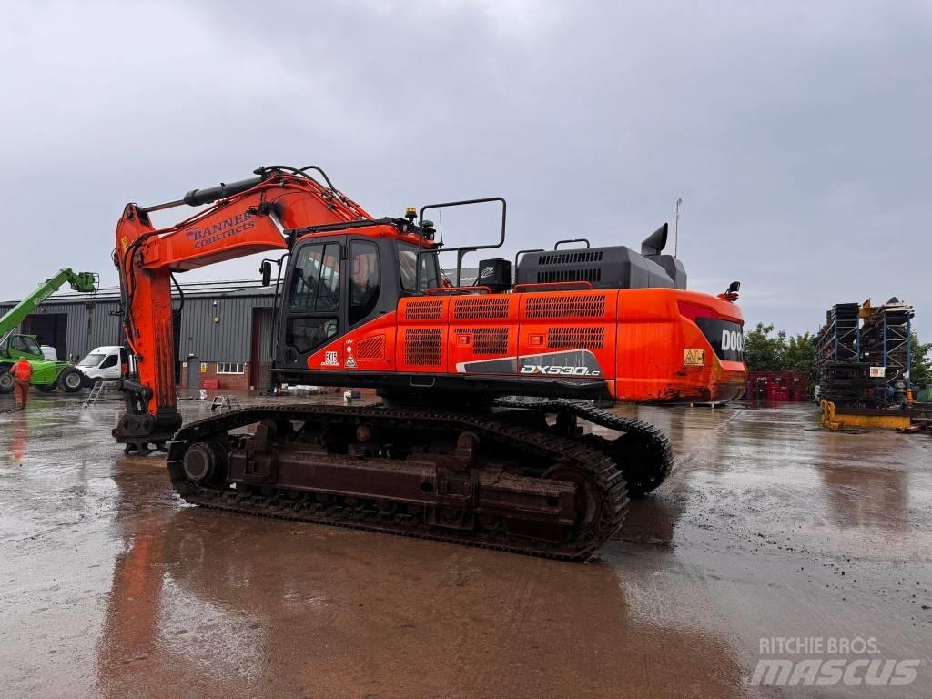 Doosan DX 530 LC-5 Pásové rýpadlá