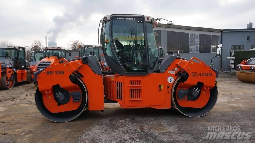 Hamm HD+120iVV Tandemové valce
