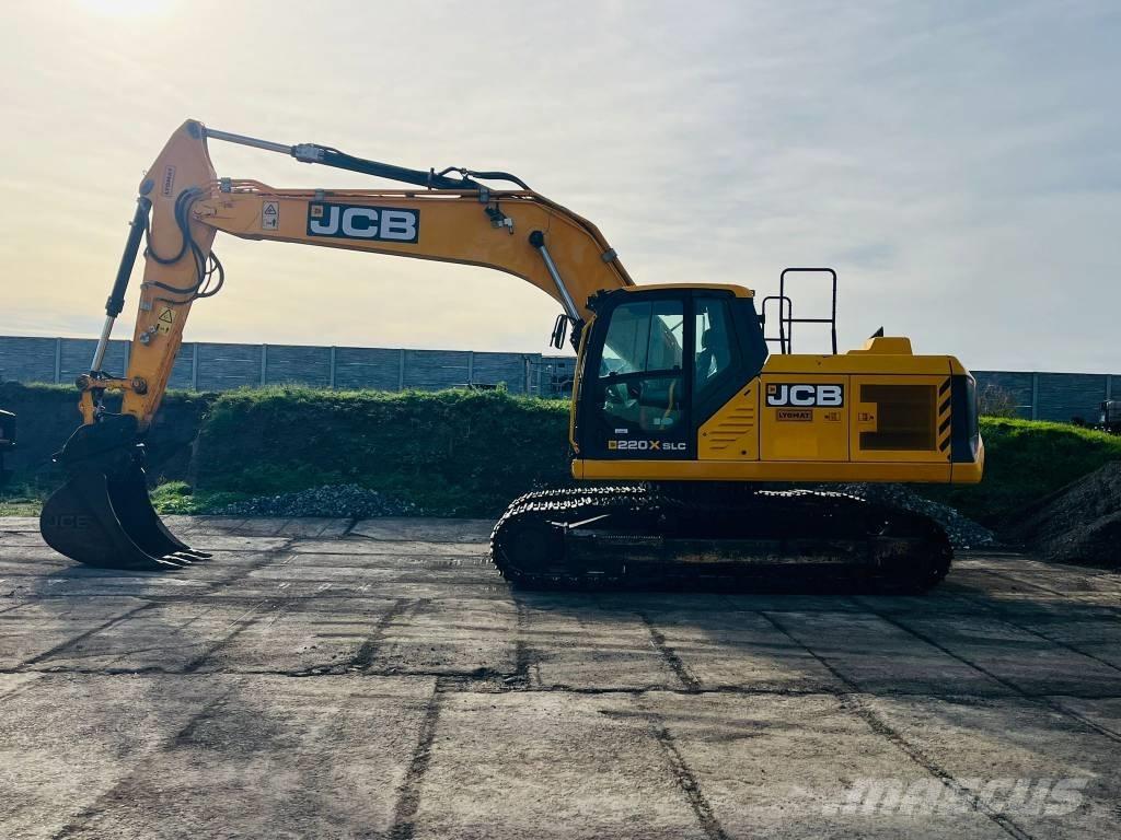 JCB 220X C 4F Pásové rýpadlá
