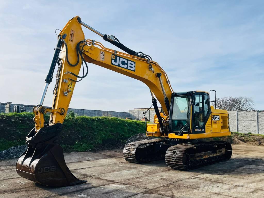 JCB 220X C 4F Pásové rýpadlá