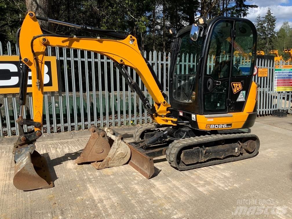 JCB 8026 CTS Mini rýpadlá < 7t