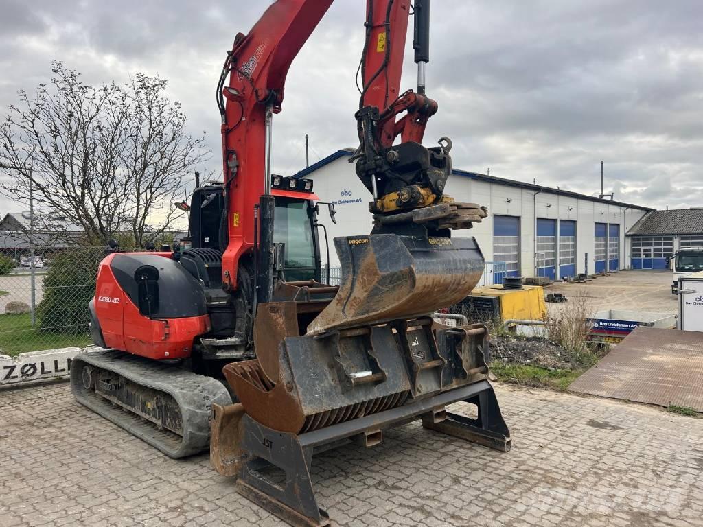 Kubota KX 080-4 A2 Mini rýpadlá < 7t