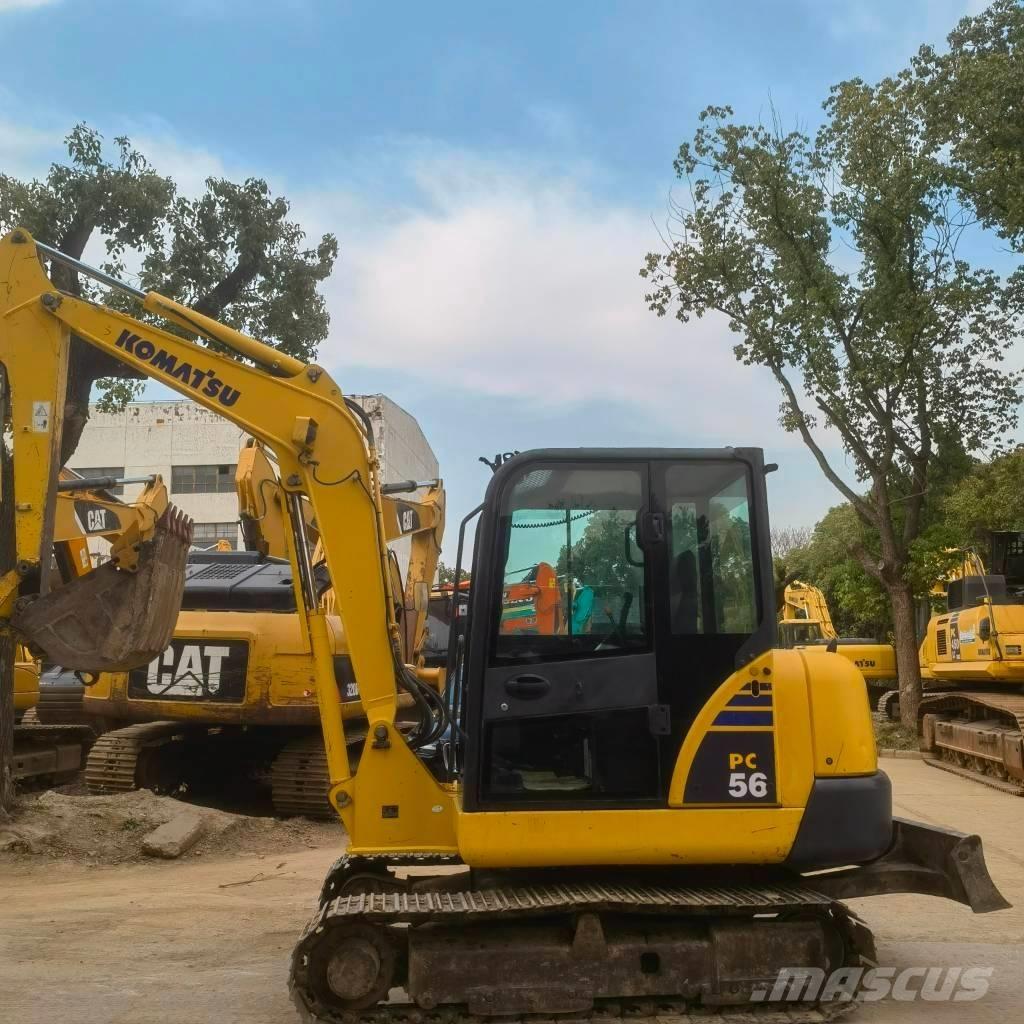 Komatsu PC56 Pásové rýpadlá