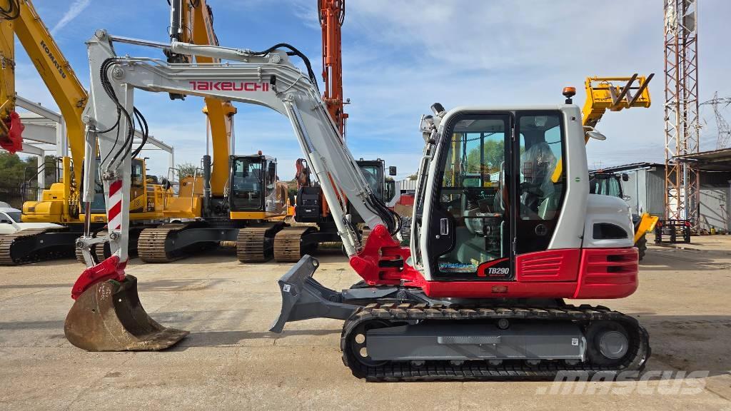 Takeuchi TB 290 Midi rýpadlá 7 t - 12 t