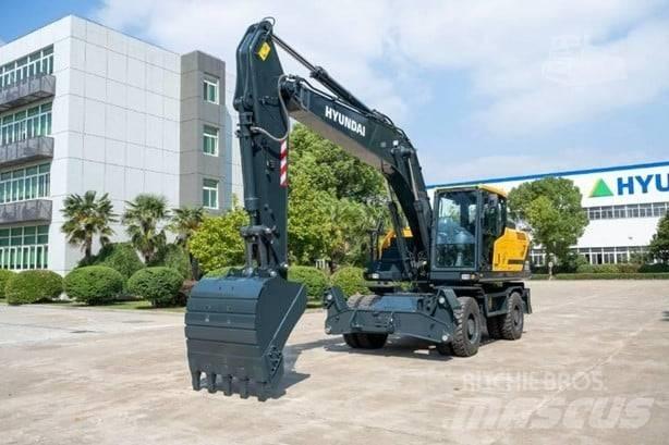 Hyundai HW210 Kolesové rýpadlá