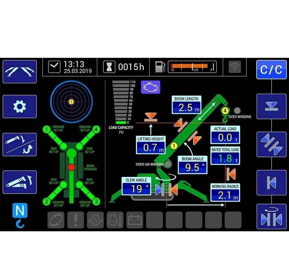 Maeda MC285CWME-3 Minižeriavy