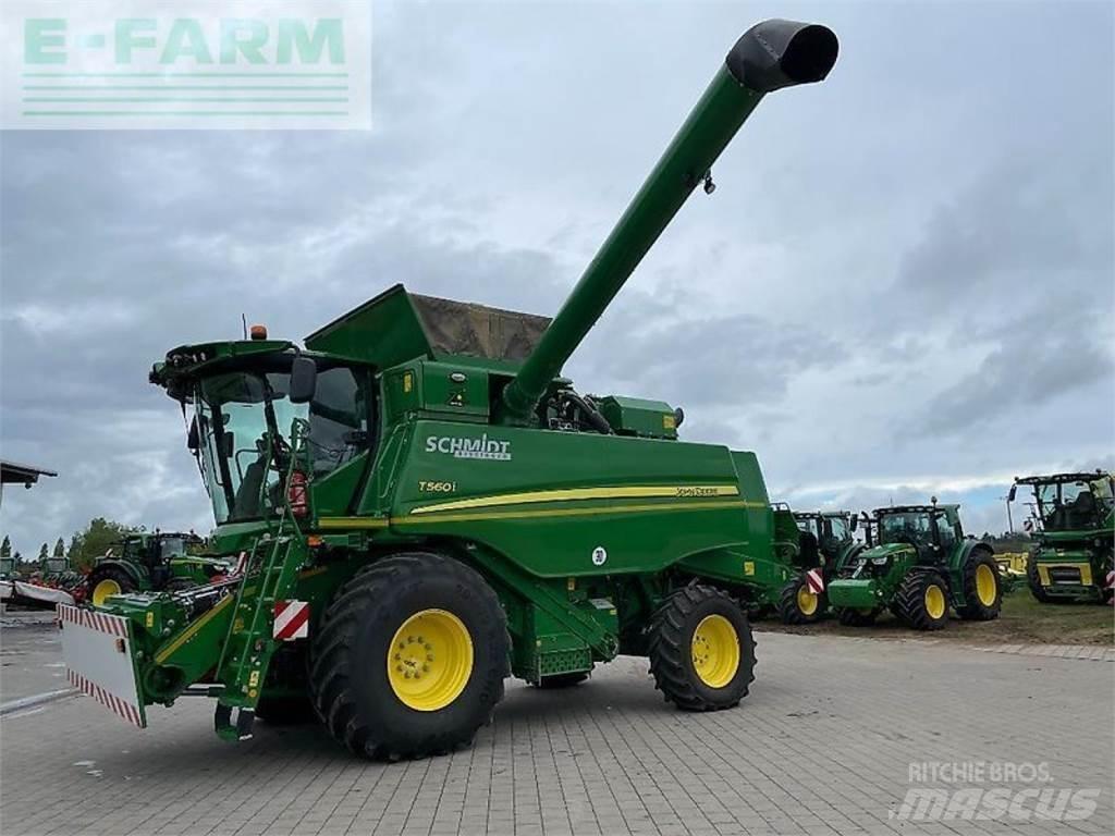 John Deere t560 Kombinované zberacie stroje