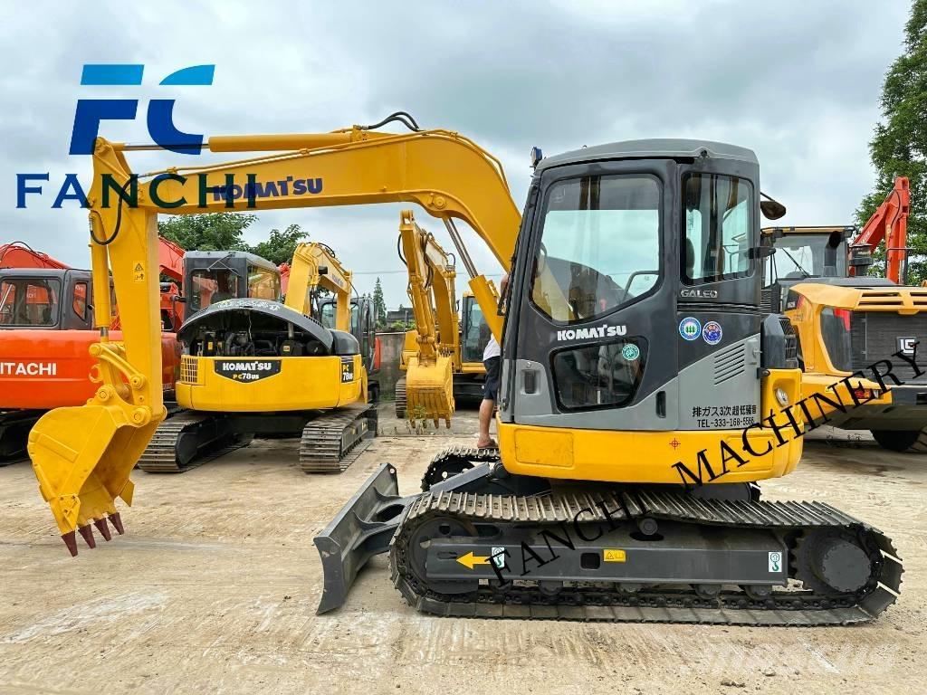 Komatsu PC78US Pásové rýpadlá