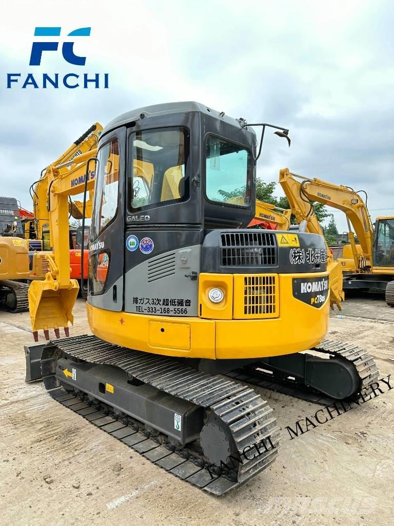 Komatsu PC78US Pásové rýpadlá