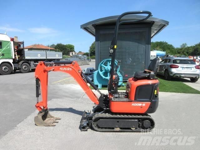 Kubota K 008-5 Mini rýpadlá < 7t