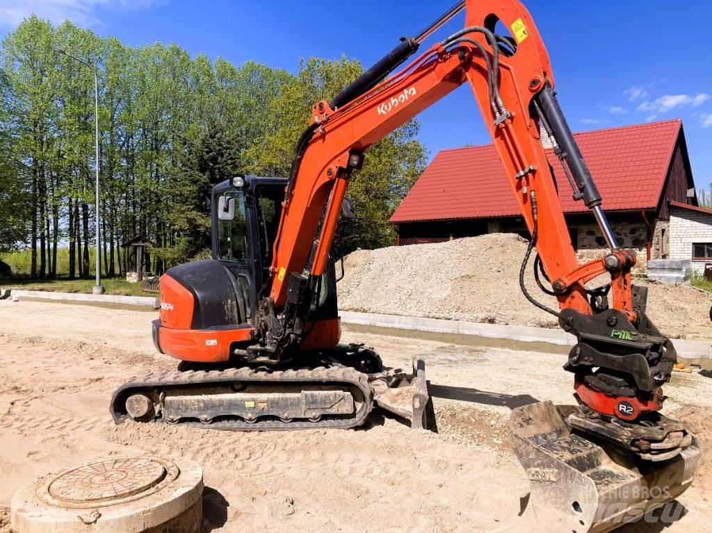 Kubota KX 057-4 Mini rýpadlá < 7t