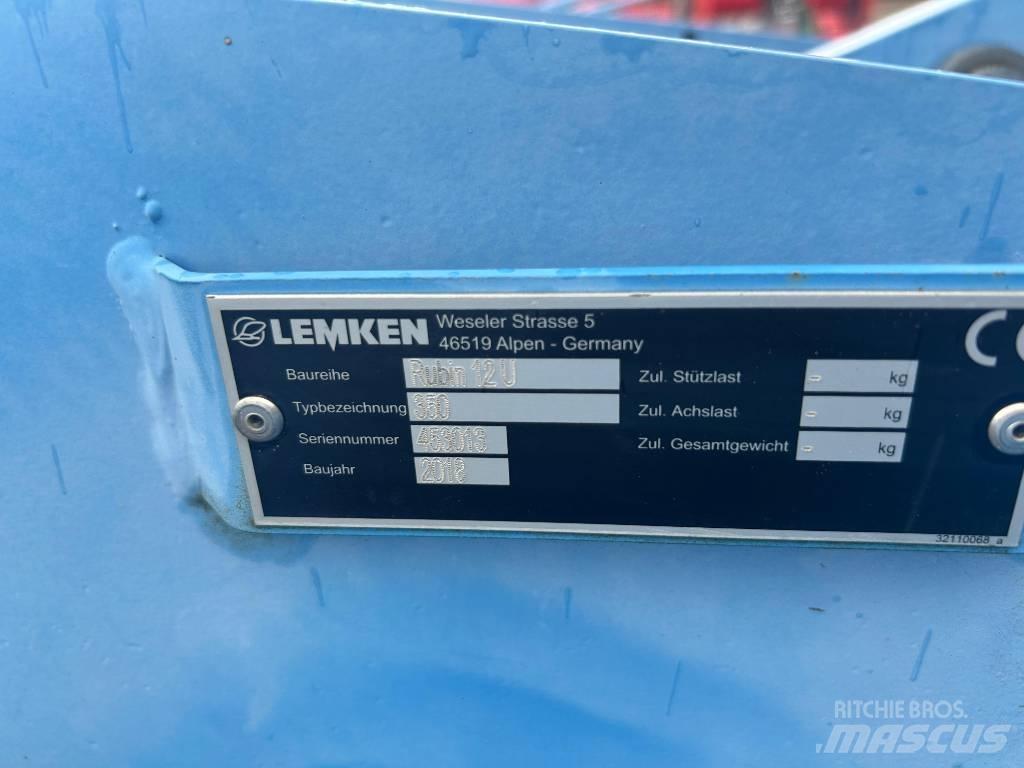 Lemken Rubin 12U 350 Tanierové brány