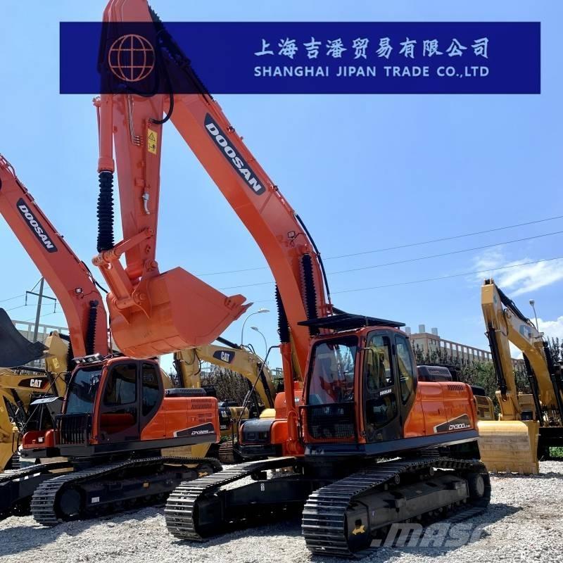 Doosan DX 300 Pásové rýpadlá