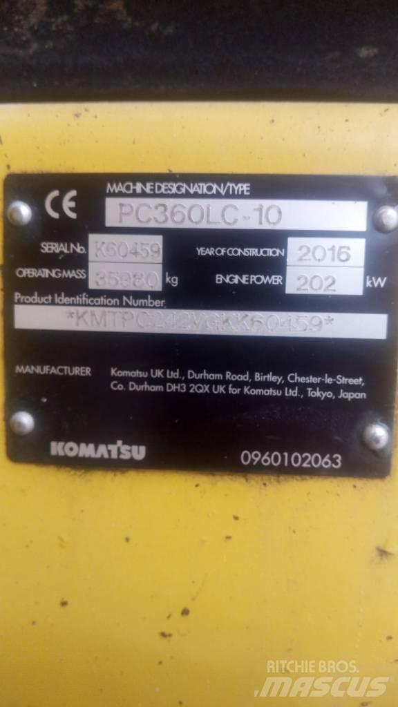 Komatsu PC 360 LC-10 Pásové rýpadlá