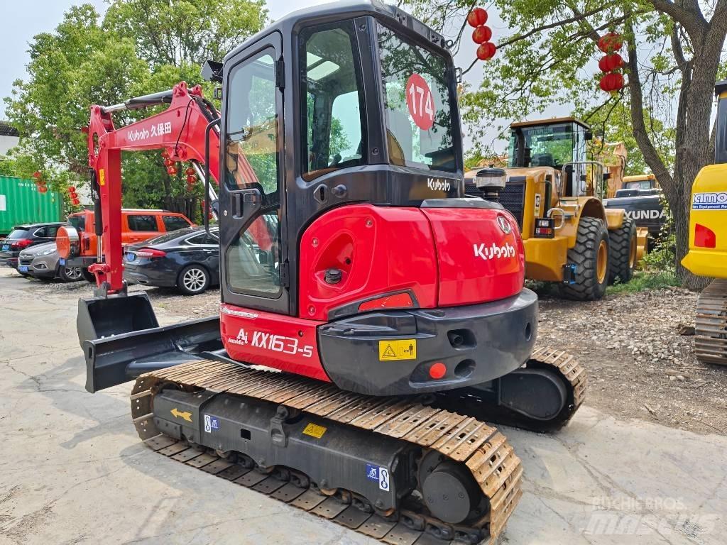 Kubota KX 163-5 Pásové rýpadlá