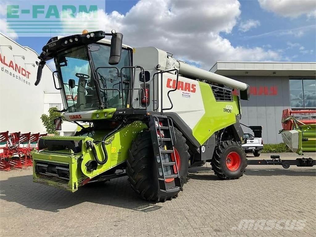 CLAAS trion 650 Kombinované zberacie stroje